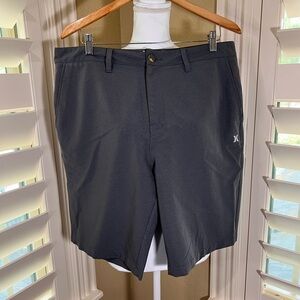 Hurley Men's Charcoal Hybrid Shorts